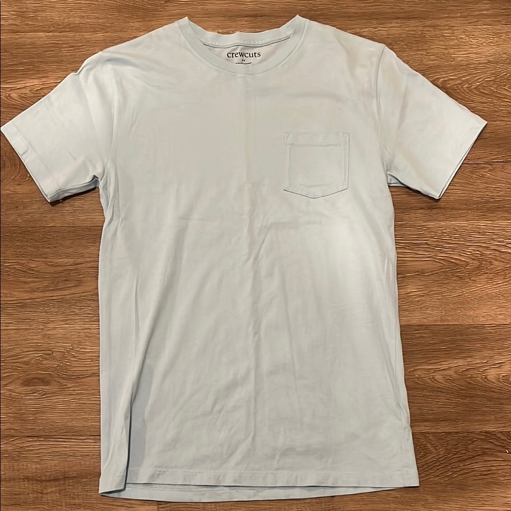 Crewcuts Sky Blue Short Sleeve Tee